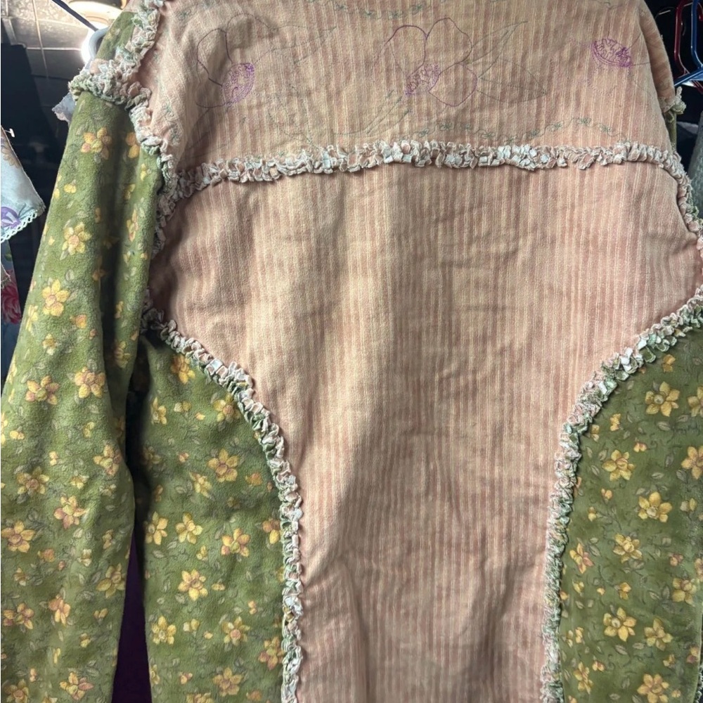 Patchwork Floral Jacket - image 2